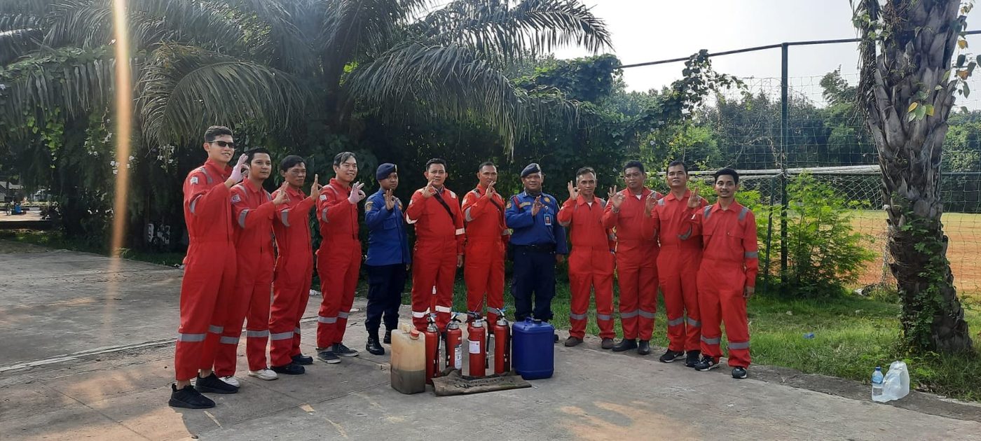 Briefing simulasi tanggap darurat kebakaran