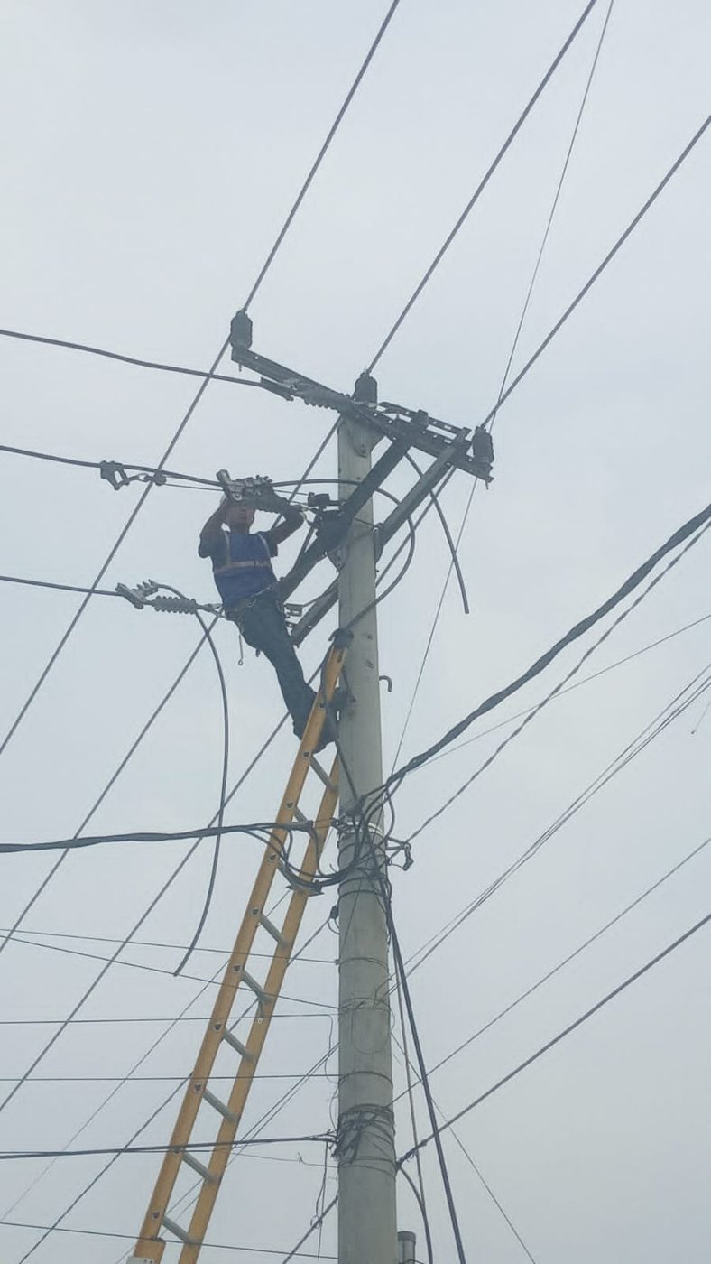 Pemasangan jaringan distribusi